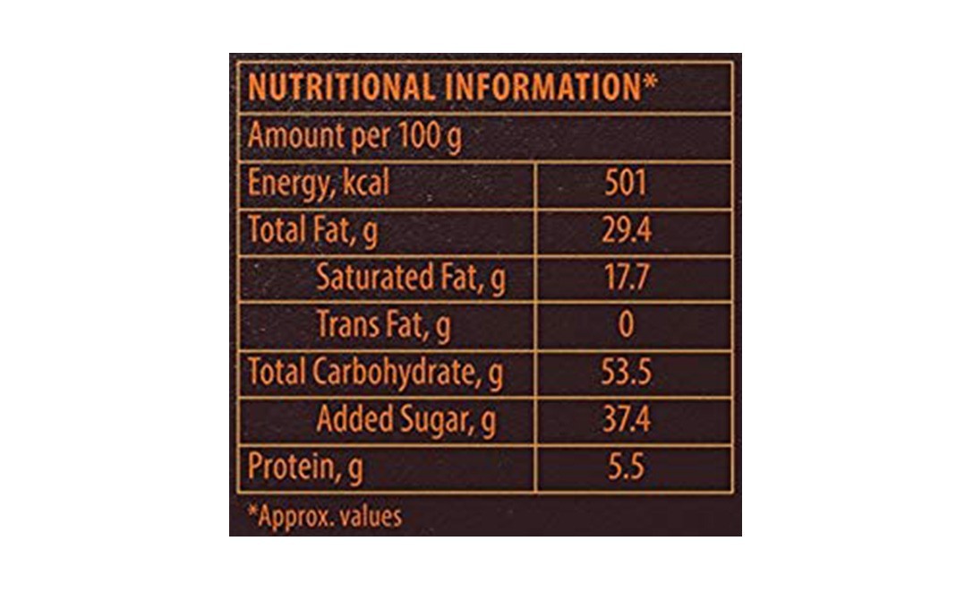 Amul Tropical Orange Chocolate (Made From Finest Cocoa Beans)   Box  150 grams